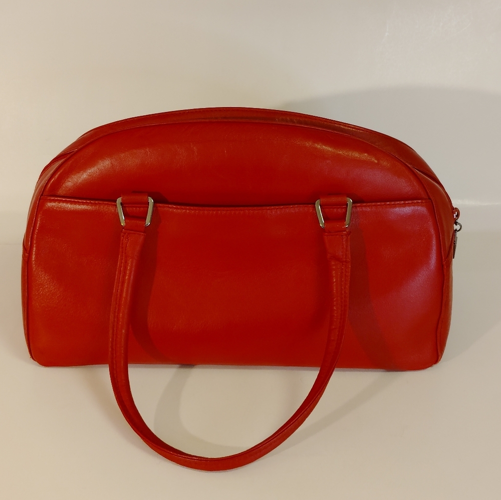 Perlina Vibrant Red Handbag - Picture 2 of 11